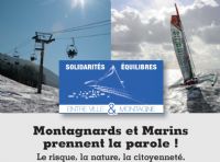 Montagnards et Marins prennent la parole ! Le risque, la nature, la citoyenneté. Du 25 au 26 novembre 2015 à Chambéry. Savoie.  09H00